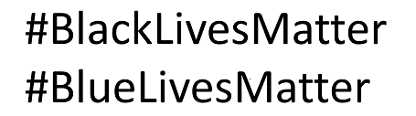 Black Lives Matter, Blue Lives Matter