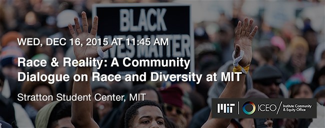 Community Conversations: Race and Diversity at MIT